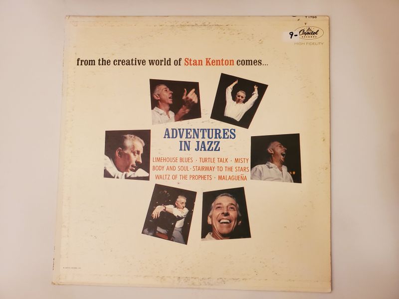 Stan Kenton Adventures in Jazz vinyl record